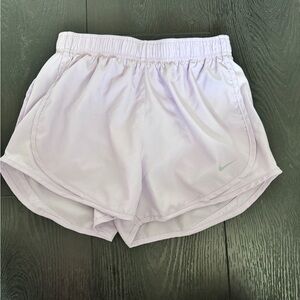 Nike lavender athletic shorts size small